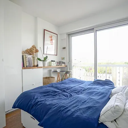 Nice Apartment With Balcony And View On Paris Apartment